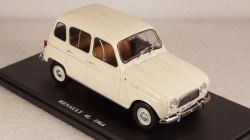 Renault 4L 1964 White, Altaya 1:24