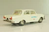 Москвич-412 А2, Медпомощь, белый, капот 2 зажима, Тантал/Радон 1:43