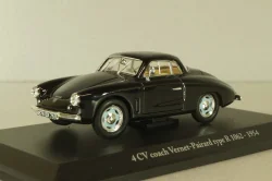 Renault 4CV coach Vernet-Pairard type R 1954, black, Eligor 1:43