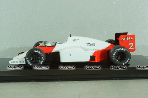 McLaren MP 4/2 Alain Prost 1985, LE GRANDI FORMULA 1 №14, 1:24