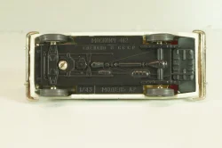 Москвич-412 А2, Медпомощь, белый, капот 2 зажима, Тантал/Радон 1:43