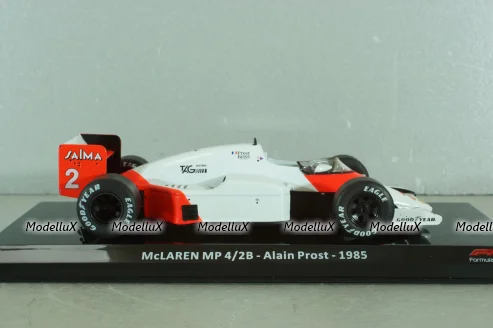 McLaren MP 4/2 Alain Prost 1985, LE GRANDI FORMULA 1 №14, 1:24