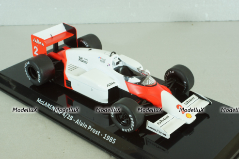 McLaren MP 4/2 Alain Prost 1985, LE GRANDI FORMULA 1 №14, 1:24