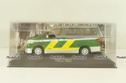 Toyota Alphard Taxi, Tokyo 2005, green, Altaya 1:43