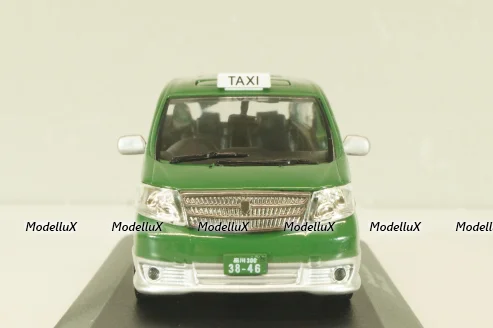 Toyota Alphard Taxi, Tokyo 2005, green, Altaya 1:43