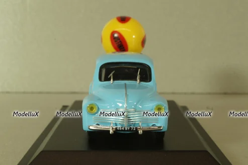 Renault 4CV Berline Commerciale Rustines 1951, blue, Eligor 1:43