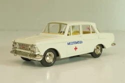 Москвич-412 А2, Медпомощь, февраль 1985г., кремовый, Тантал/Радон 1:43