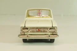 Москвич-412 А2, Медпомощь, февраль 1985г., кремовый, Тантал/Радон 1:43