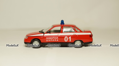 Ваз 2110 Пожарная охрана, Агат 1:43
