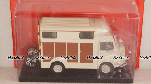 Citroen Type H version Van Heuliez beige, Hachette 1:24