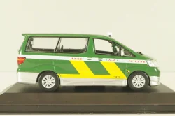 Toyota Alphard Taxi, Tokyo 2005, green, Altaya 1:43