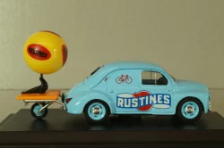 Renault 4CV Berline Commerciale Rustines 1951, blue, Eligor 1:43