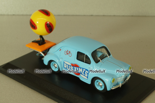 Renault 4CV Berline Commerciale Rustines 1951, blue, Eligor 1:43