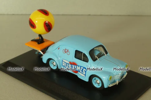 Renault 4CV Berline Commerciale Rustines 1951, blue, Eligor 1:43