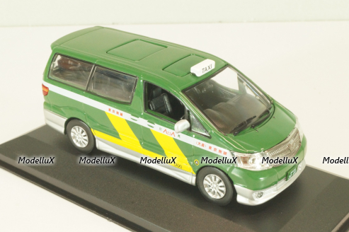 Toyota Alphard Taxi, Tokyo 2005, green, Altaya 1:43