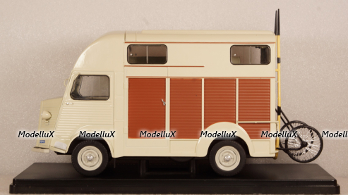 Citroen Type H version Van Heuliez beige, Hachette 1:24