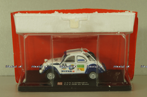 Citroën 2CV 4x4 2MB Tunisia Raid 2002, Altaya 1:43