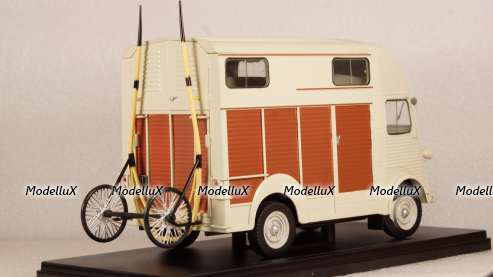 Citroen Type H version Van Heuliez beige, Hachette 1:24