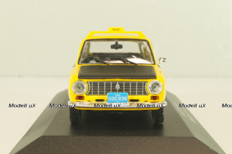 Ваз-2101Жигули Limousine Taxi Santiago de Cuba 1995, yellow/black, Altaya 1:43