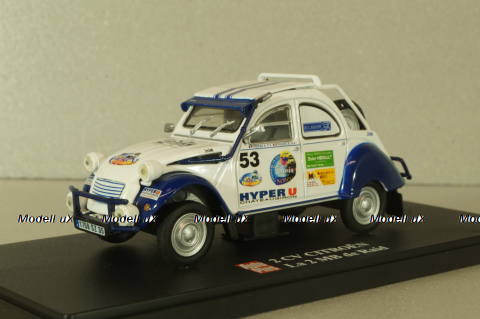 Citroën 2CV 4x4 2MB Tunisia Raid 2002, Altaya 1:43