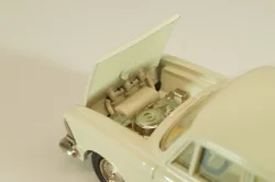 Москвич-412 А2, Медпомощь, февраль 1985г., кремовый, Тантал/Радон 1:43