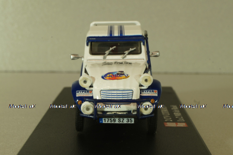 Citroën 2CV 4x4 2MB Tunisia Raid 2002, Altaya 1:43