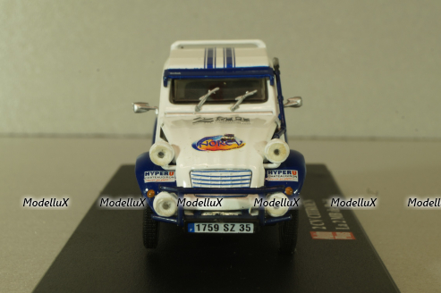 Citroën 2CV 4x4 2MB Tunisia Raid 2002, Altaya 1:43