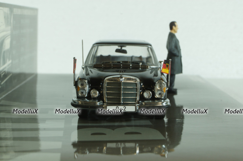 Mercedes 300 SEL 6,3 Willy Brandt 1970, 436039100, Minichamps 1:43 