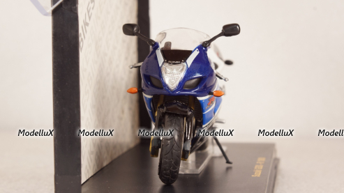 Suzuki GSX-R 1000 Blue/White, STB017, IXO 1:24