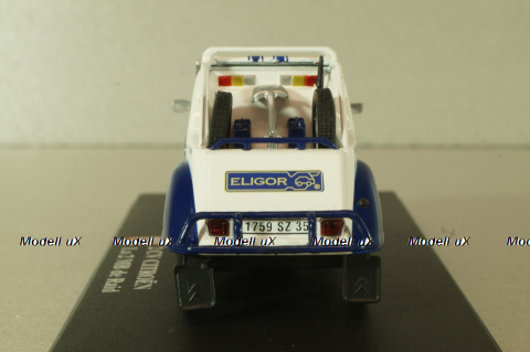 Citroën 2CV 4x4 2MB Tunisia Raid 2002, Altaya 1:43