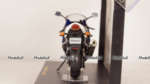Suzuki GSX-R 1000 Blue/White, STB017, IXO 1:24