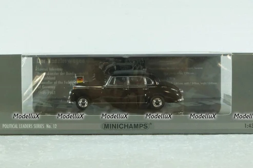 Mercedes 300B (W186 III) 1955 Konrad Adenauer, 436039000, Minichamps 1:43