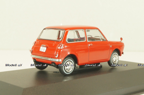 Honda N360 1967, red, Micro-voitures #80, Altaya 1:43