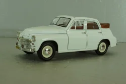 Газ-М20 победа кабриолет, белый, 24215, Lucky die cast 1:24
