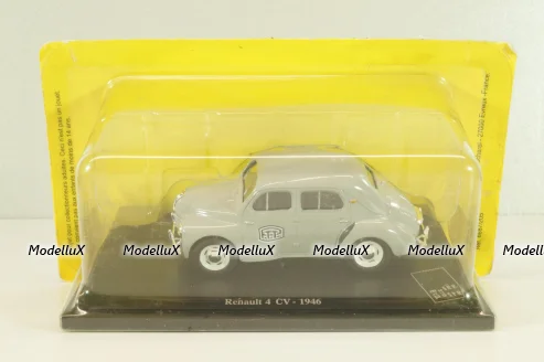 Renault 4 CV 1946, grey, Atlas 1:43