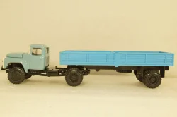 Зил-130 В1 с п/прицепом Одаз-885, февраль 1988г., Электроприбор 1:43