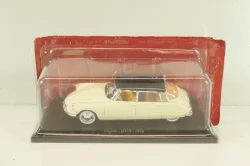 Citroen DS19 1956, ivory/black, Hachette 1:43