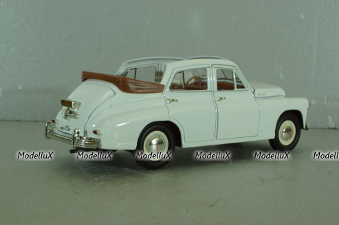 Газ-М20 победа кабриолет, белый, 24215, Lucky die cast 1:24
