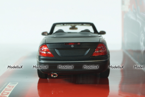 Mercedes CLK Cabriolet (A209) black, 2003, Fulda Collection, 436031432, Minichamps 1:43