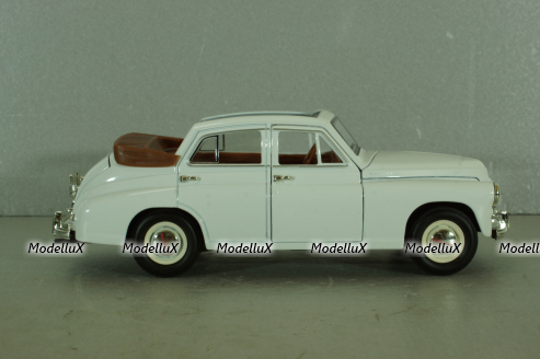 Газ-М20 победа кабриолет, белый, 24215, Lucky die cast 1:24