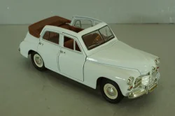Газ-М20 победа кабриолет, белый, 24215, Lucky die cast 1:24