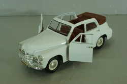 Газ-М20 победа кабриолет, белый, 24215, Lucky die cast 1:24