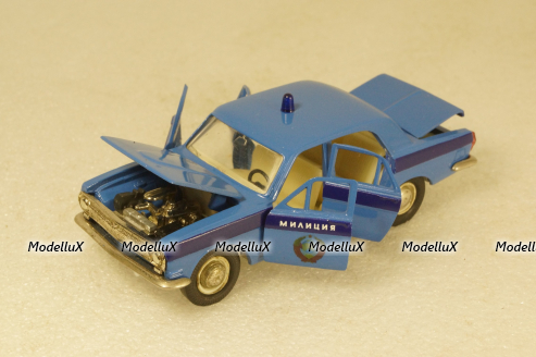 Газ-24 А14 милиция, конверсия 1:43