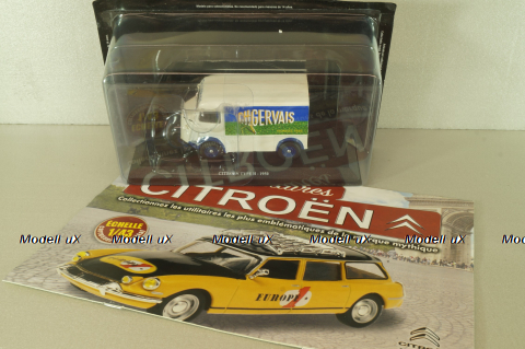 Citroen Type H van Ch.Gervais, whate, Altaya Utilitares Citroen #1 1:43