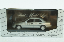 Mercedes C180 (W202) Athletic World Championship, Stuttgart 1993, 430032105, Minichamps 1:43 Уценка!