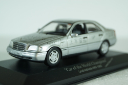 Mercedes C180 (W202) Athletic World Championship, Stuttgart 1993, 430032105, Minichamps 1:43 Уценка!