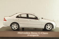 Mercedes-Benz C 350 Avantgarde (W203), 2000 C-Klasse, silver, B66960307, Schuco 1:43