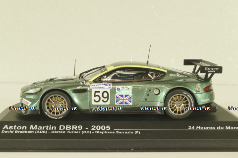 Aston Martin DBR9 #59 24H LeMans 2005, Brabham/Sarrazin/Turner, Altaya 1:43