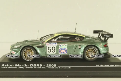 Aston Martin DBR9 #59 24H LeMans 2005, Brabham/Sarrazin/Turner, Altaya 1:43