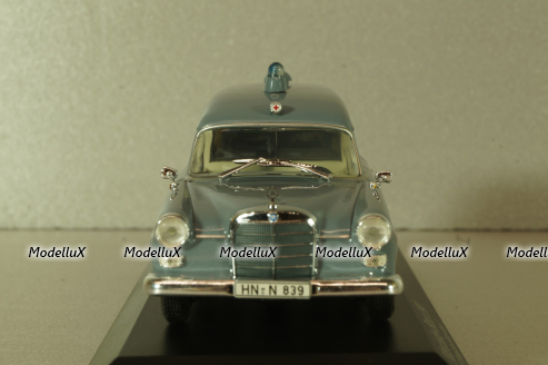 Mercedes-Benz 190 (W121) Ambulance 1961, grey, 400037270, Minichamps 1:43